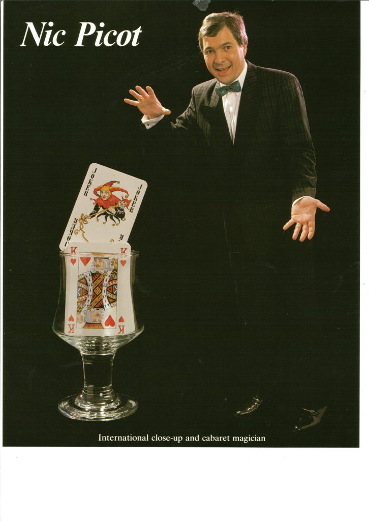 Nic with his rising card trick